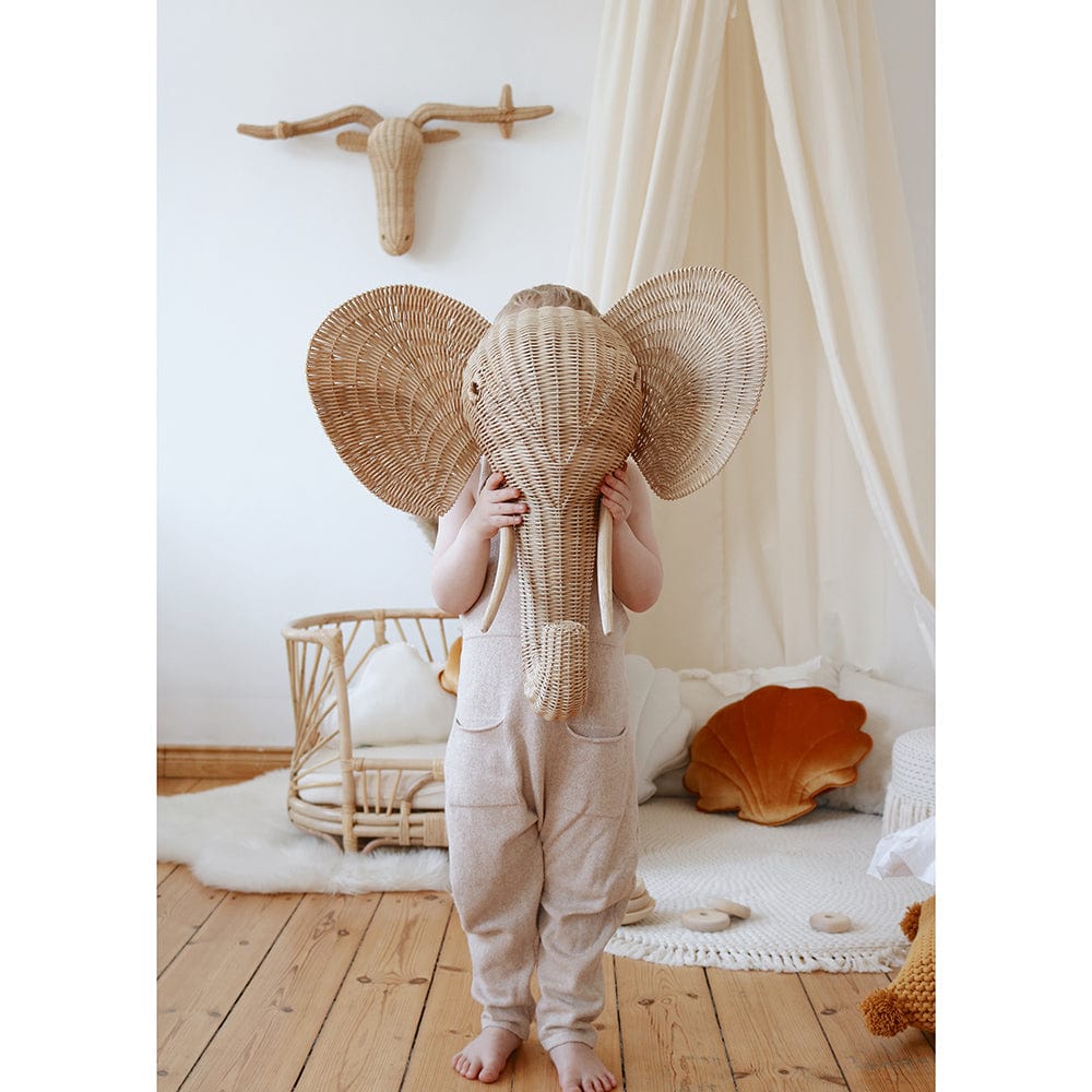 Raw Cotton Canopy - Beige - Stylemykid.com