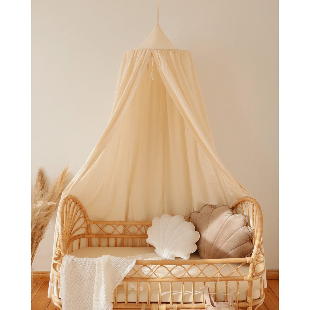 Raw Cotton Canopy - Beige - Stylemykid.com