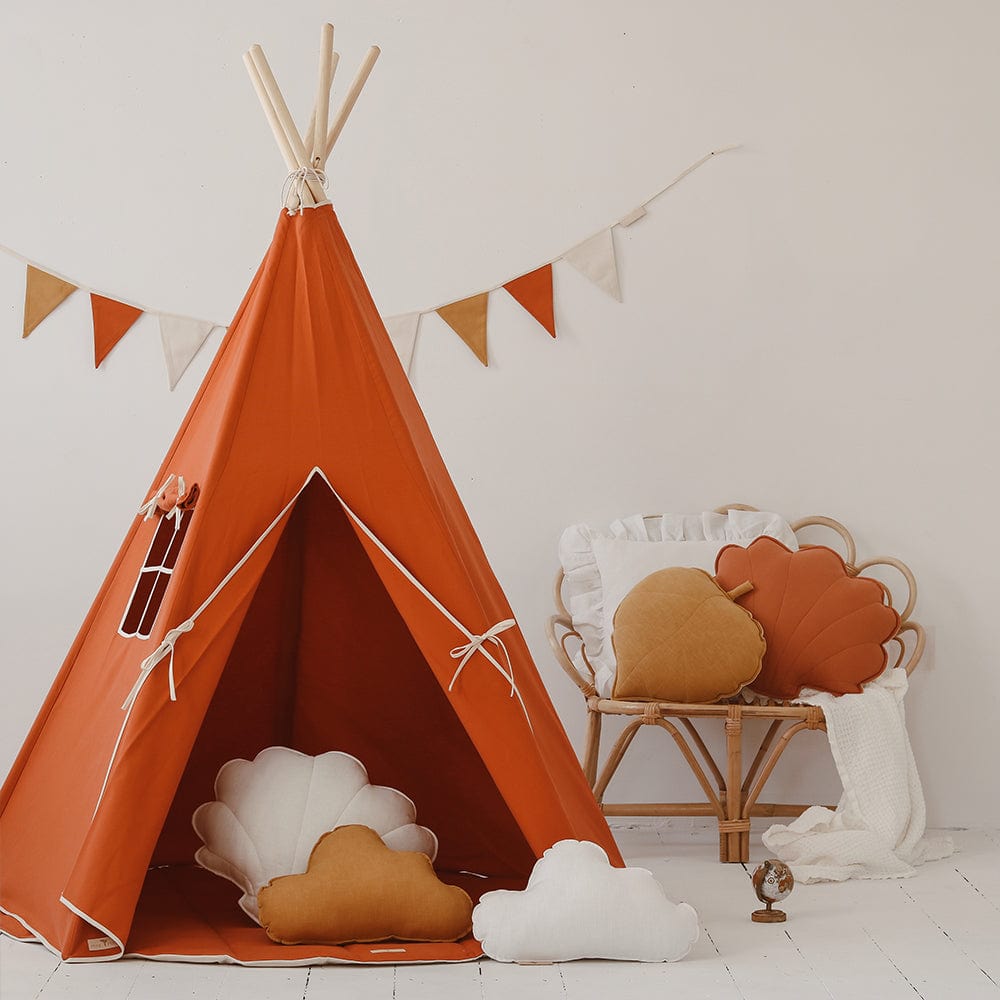 Red Fox Teepee Tent - Red - Stylemykid.com