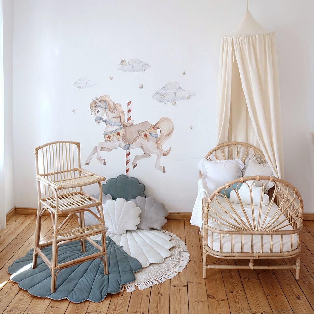 Raw Cotton Canopy - Beige - Stylemykid.com