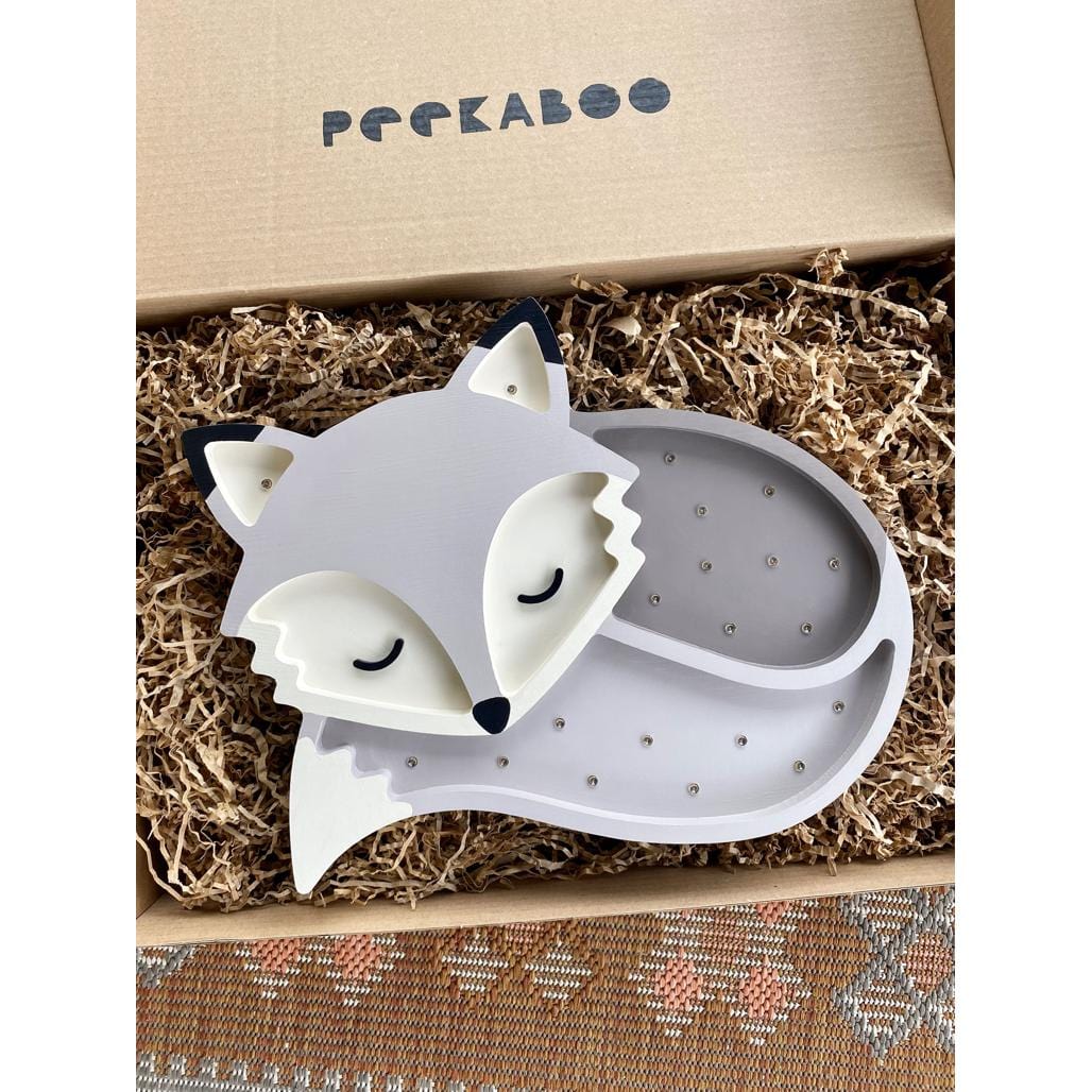 Luxury Handmade Lamp For Kids By Peekaboo - Fox