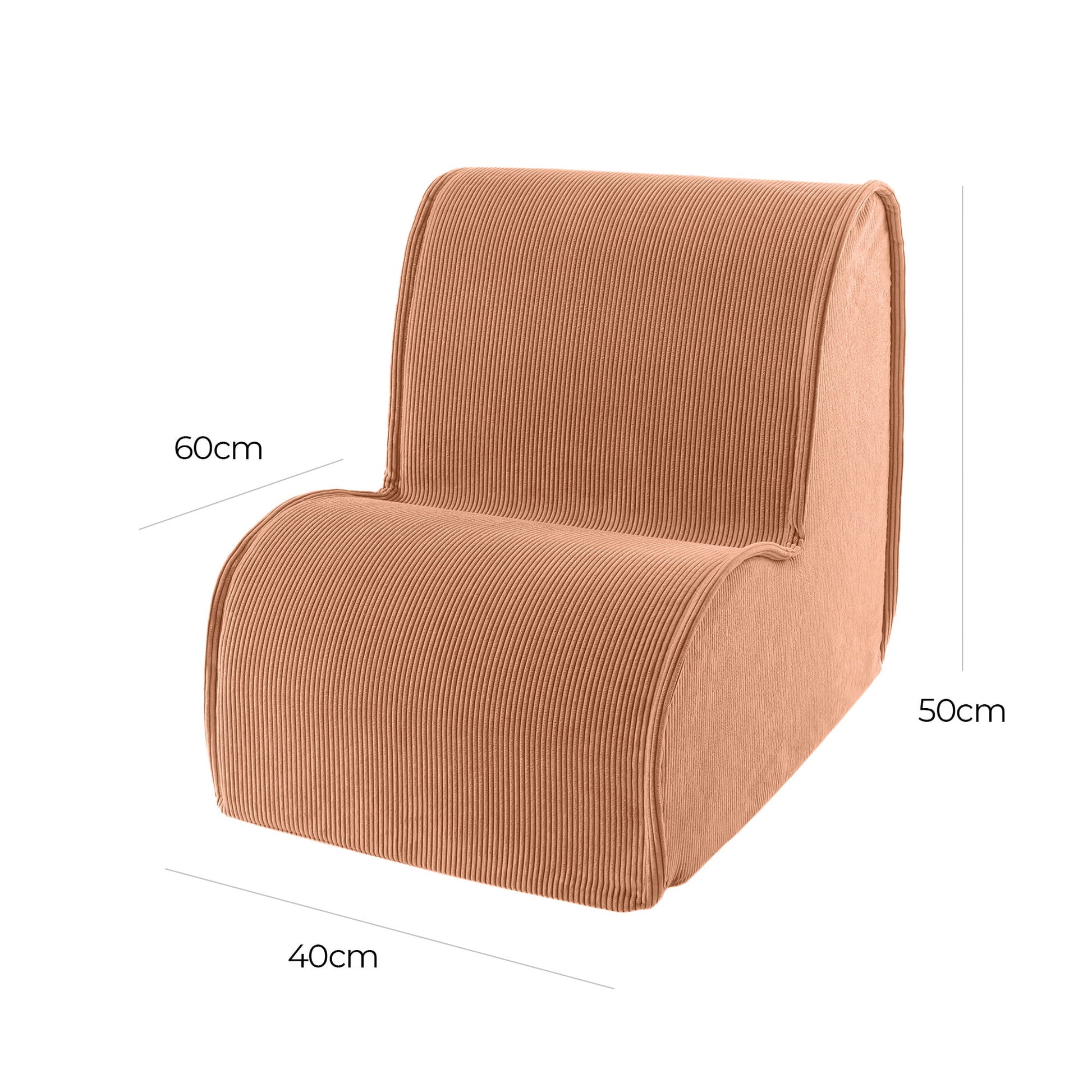 Luxury Corduroy Chair For Kids By MeowBaby - Stylemykid.com